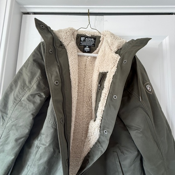 Kuhl Celeste Sage Forest Green Women's Hooded Jacket size medium MSRP $200 - Picture 5 of 5